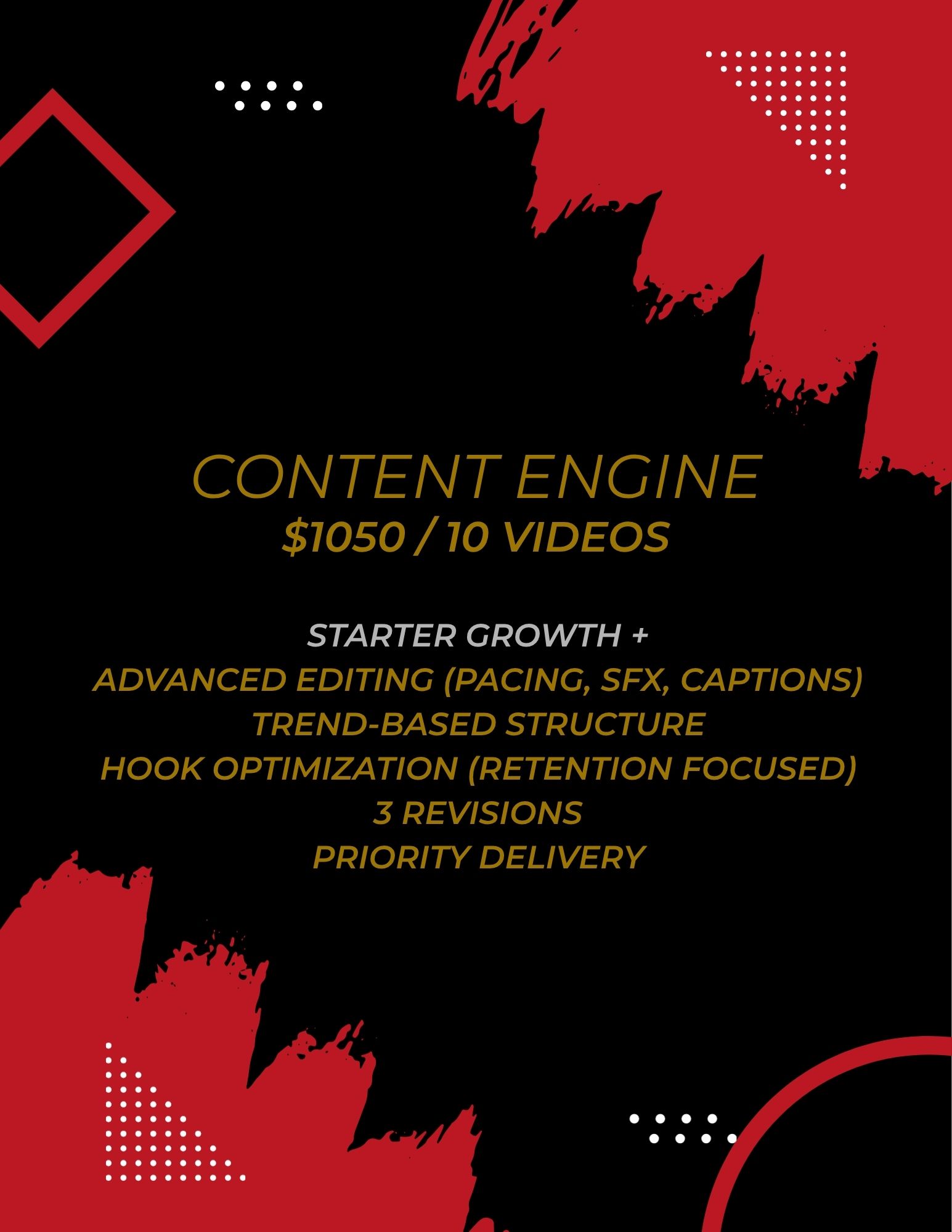 Content Engine Poster