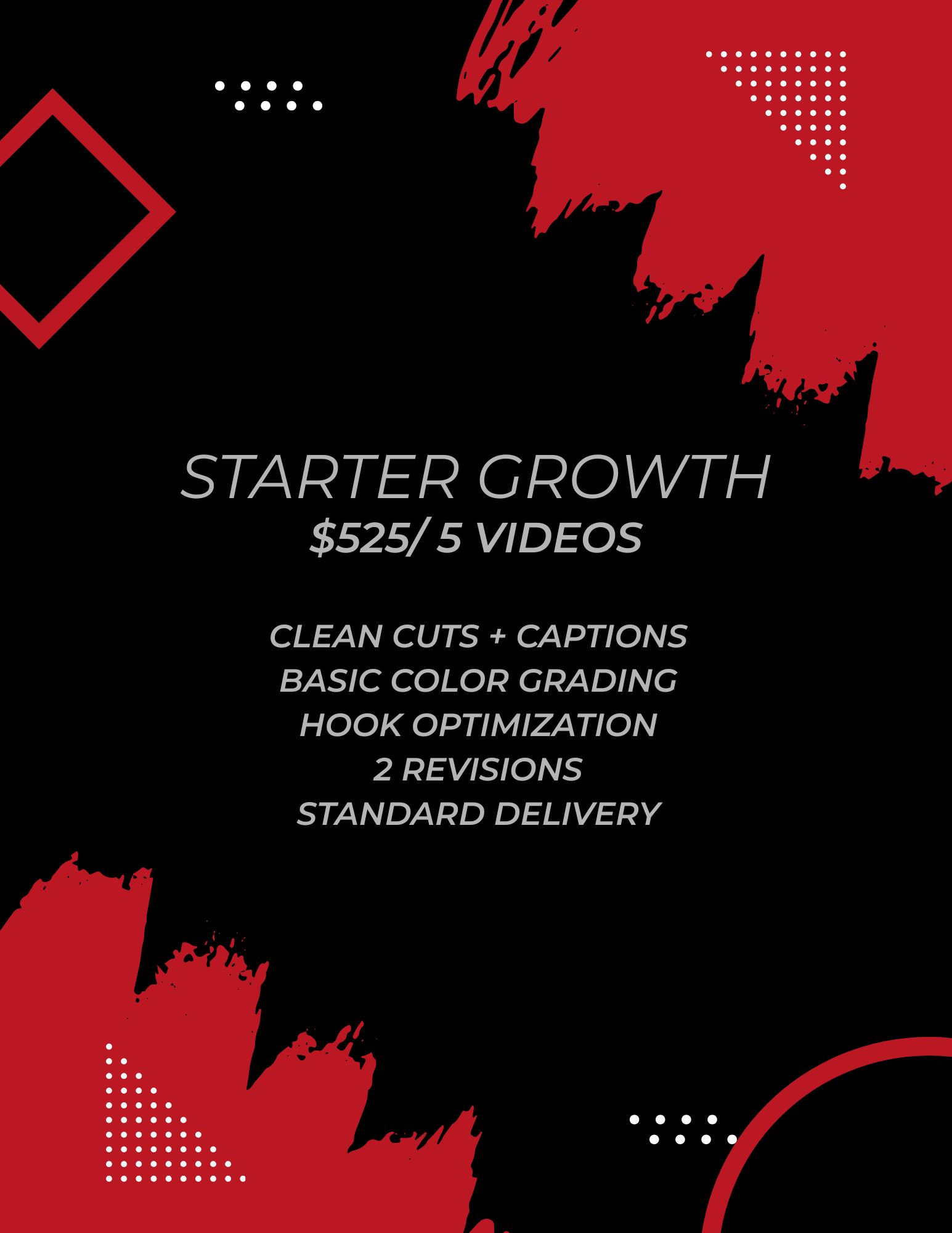 Starter Growth Poster
